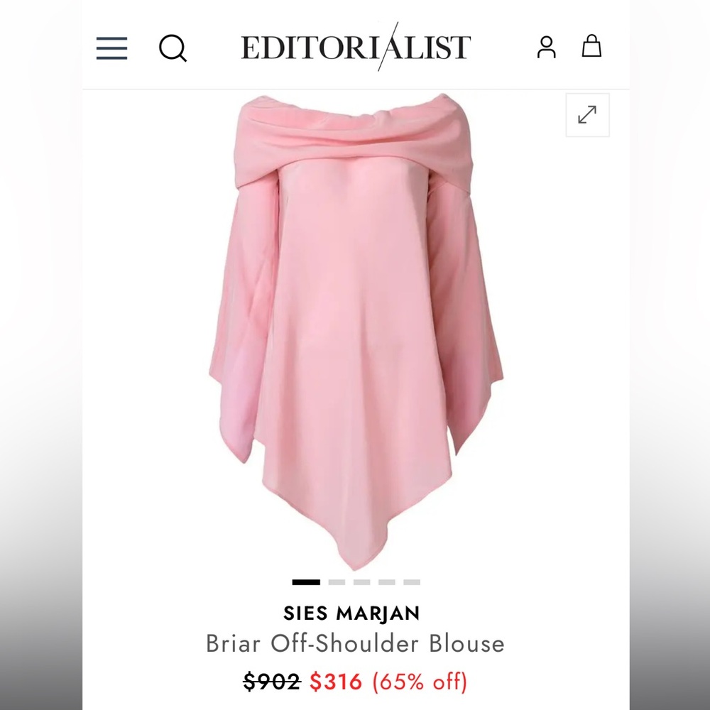 Sies Marian Briar Top in Pink